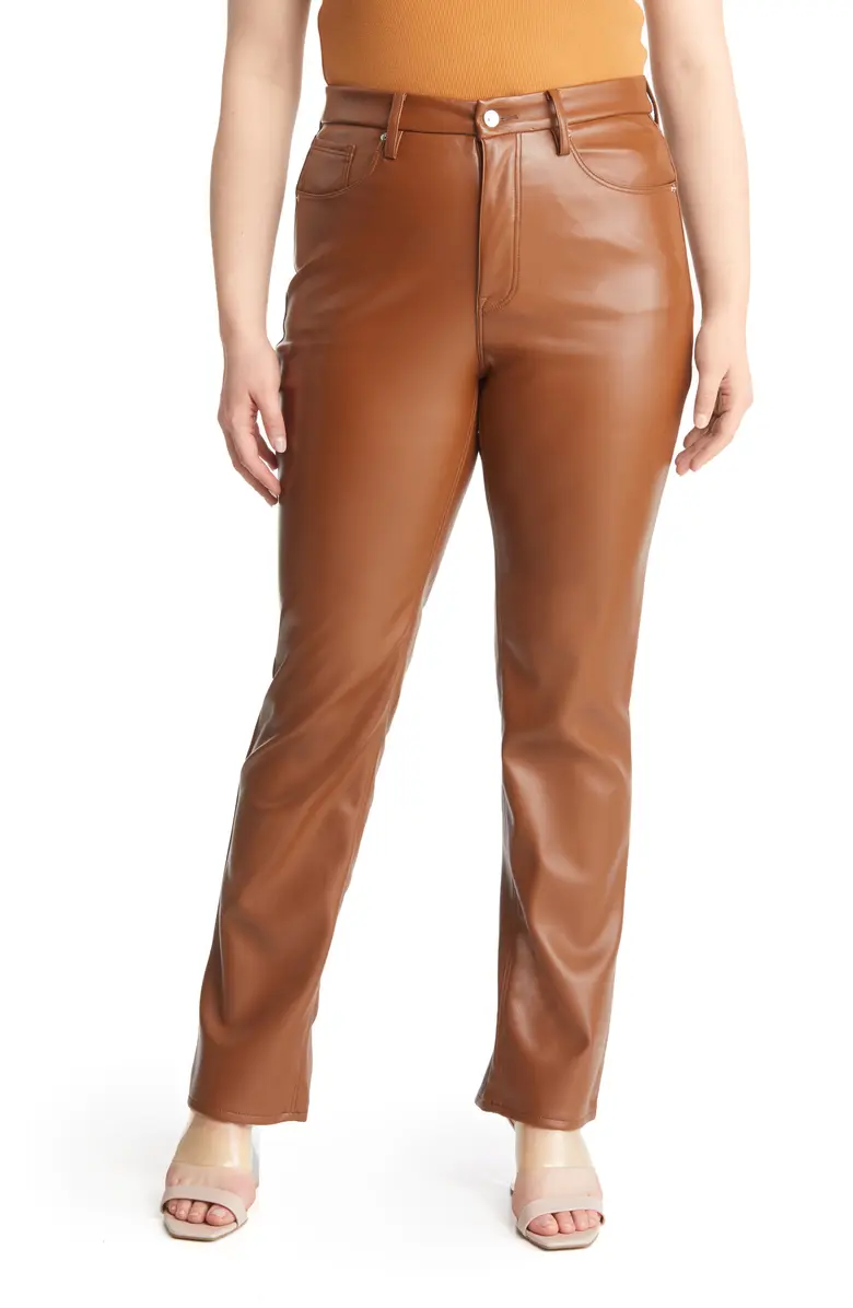 Better Than Leather Faux Leather, the Good Icon Trousers