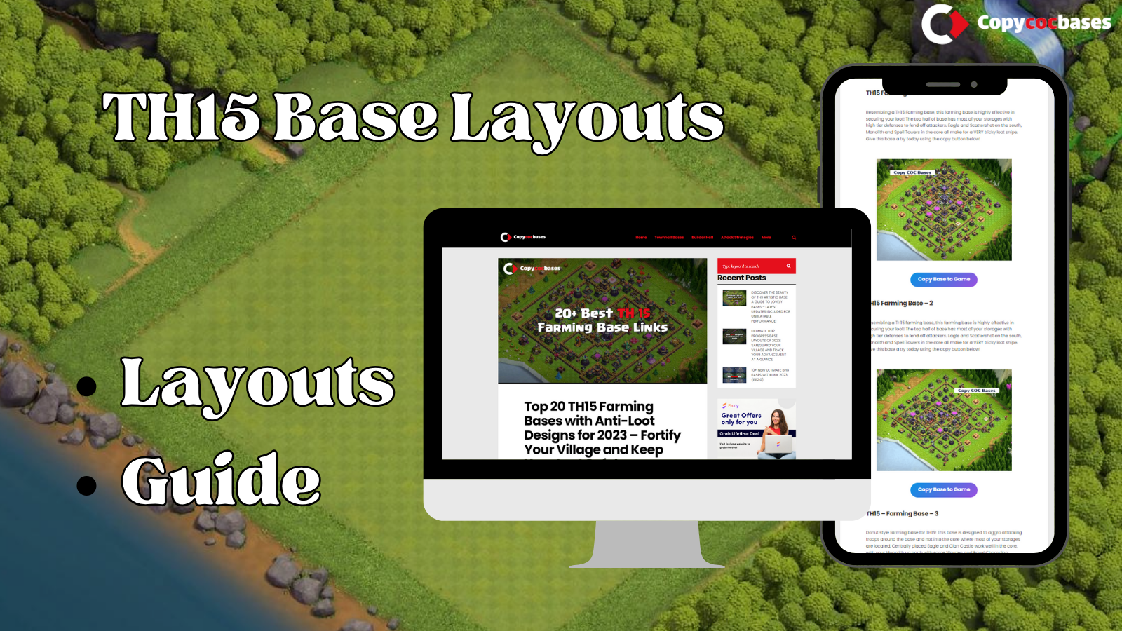 TH15 Base Layouts: CopyCocBases’ Top Picks