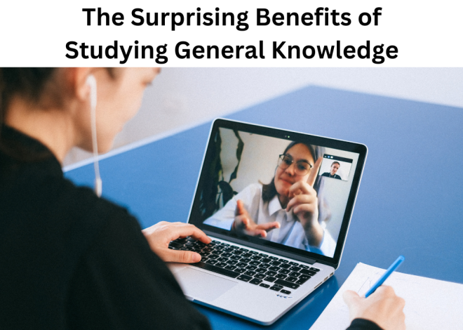 The Surprising Benefits of Studying General Knowledge