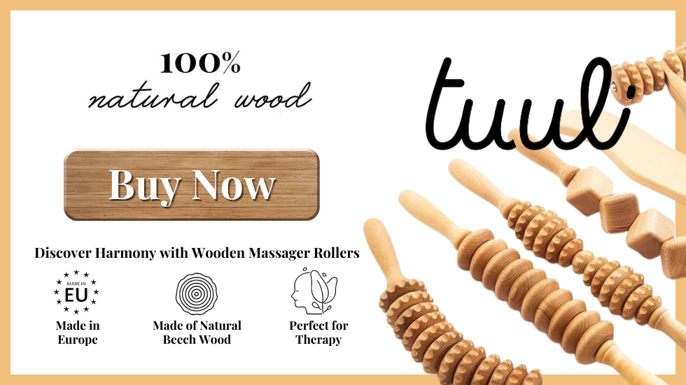 wooden massager