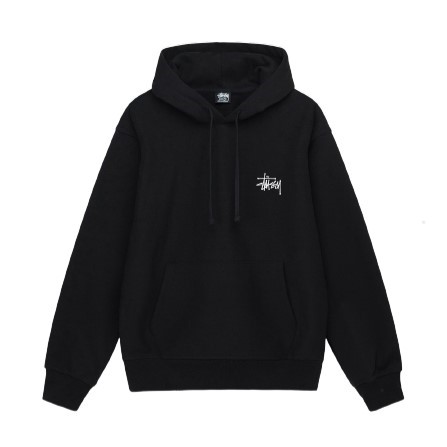 Stussy Pullover Hoodie: Classic streetwear with bold logo design.