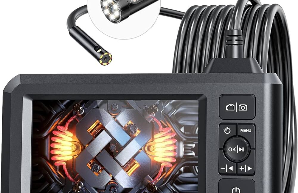 Industrial borescope camera