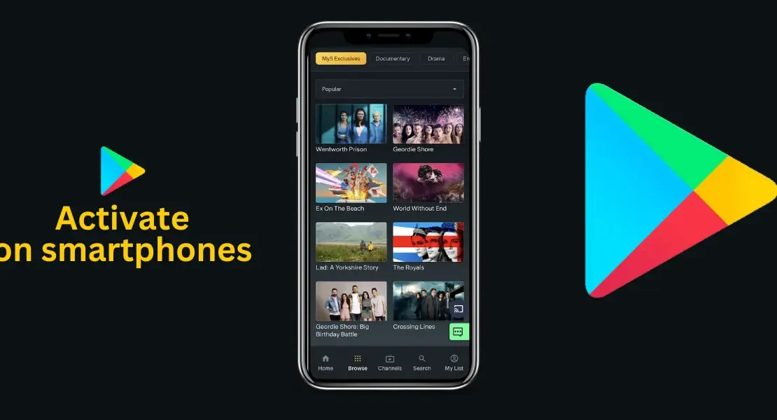 Activate-My5.tvactivate-on-smartphones