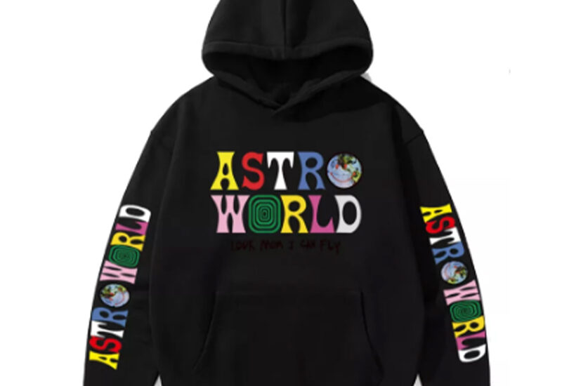 AstroWorld look mom I can fly pullover hoodie