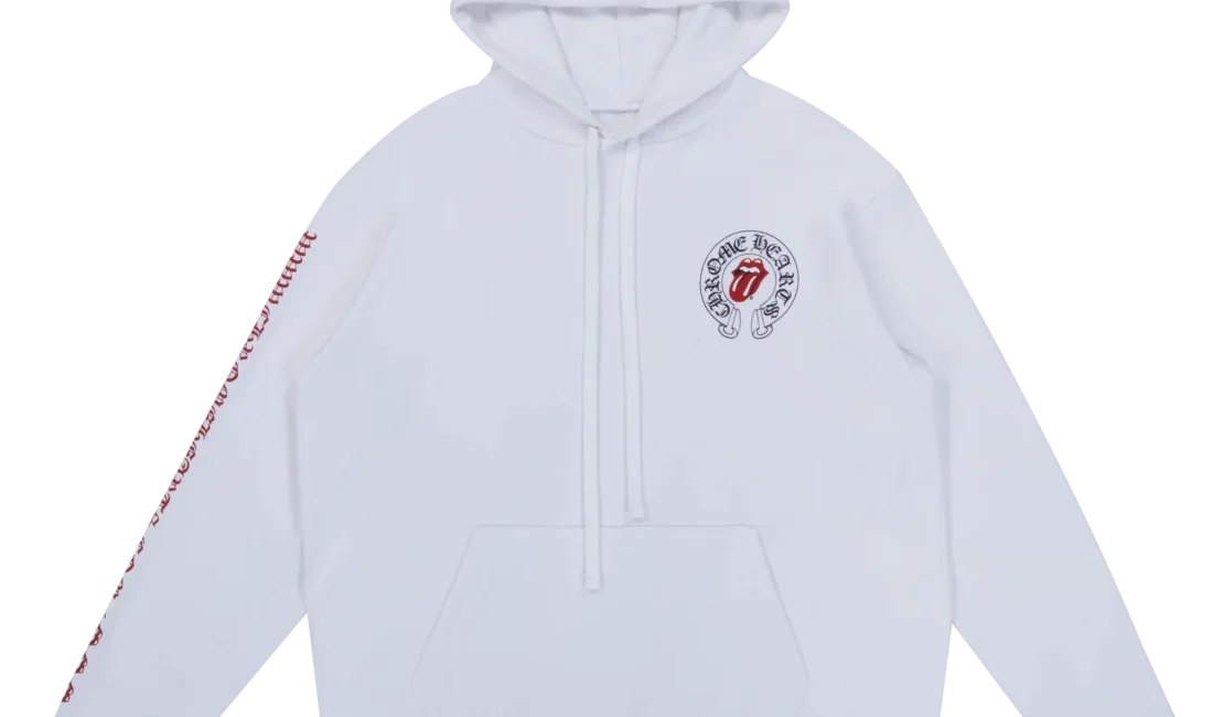 Chrome-Hearts-Rolling-Stones-Hoodie-White