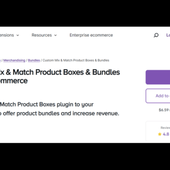 WooCommerce Custom Product Boxes