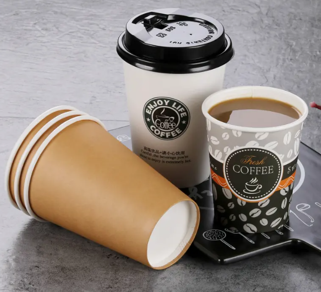 custom paper cups wholesale with logo