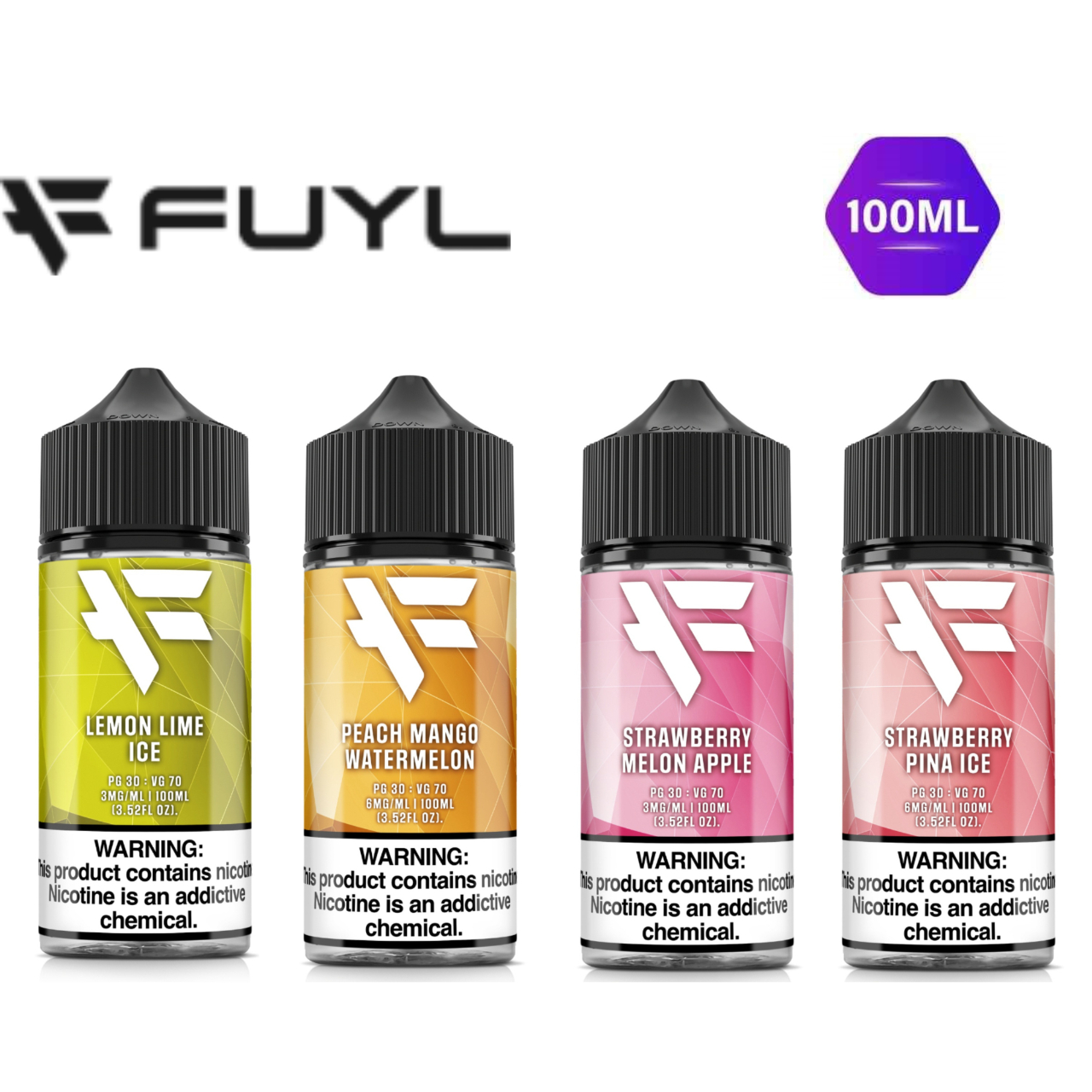 FUYL By Dinner Lady 100ml E-Juice 3MG