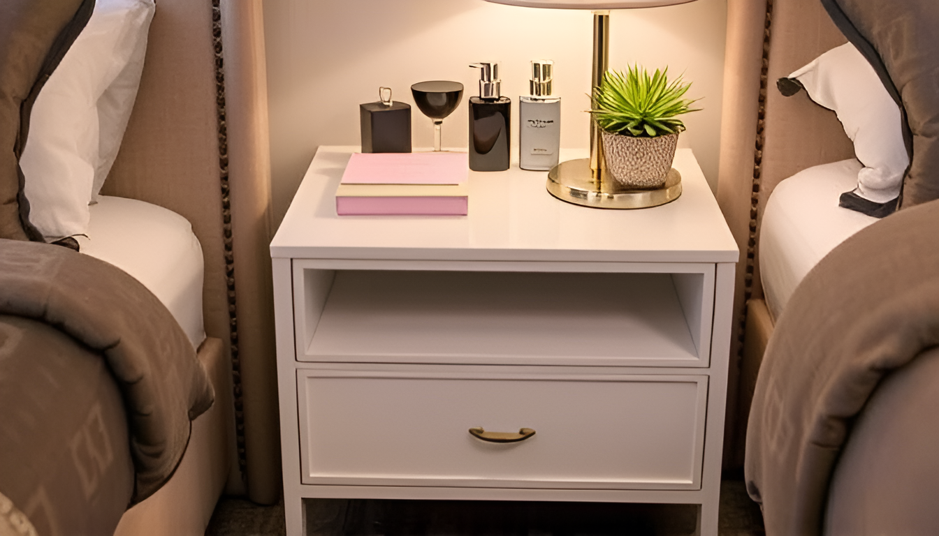 Nightstand Tidy and Stylish