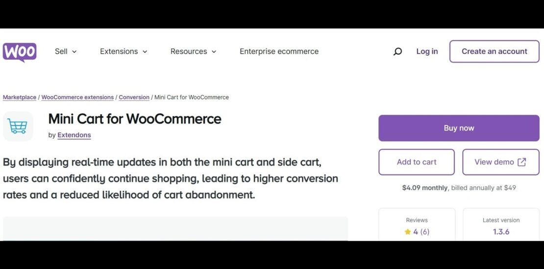 WooCommerce Side Cart