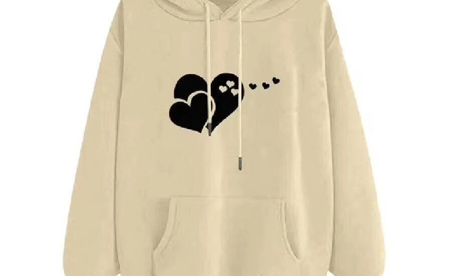 Y2k Black Heart Hoodie