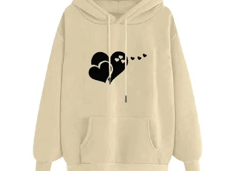 Y2k Black Heart Hoodie