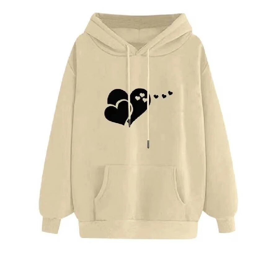 Y2k Black Heart Hoodie