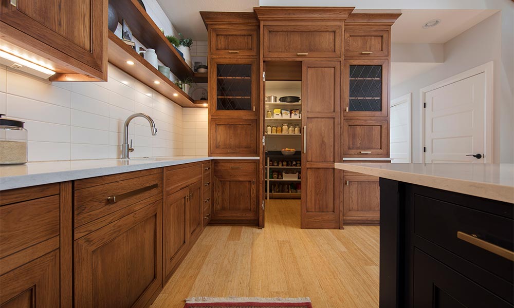 plywood kitchen cabinets