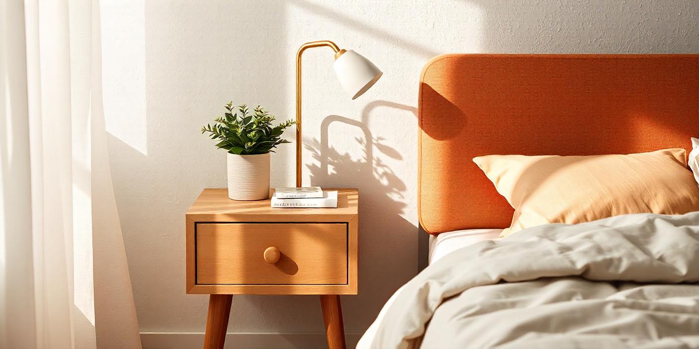 Nightstand Tidy and Stylish