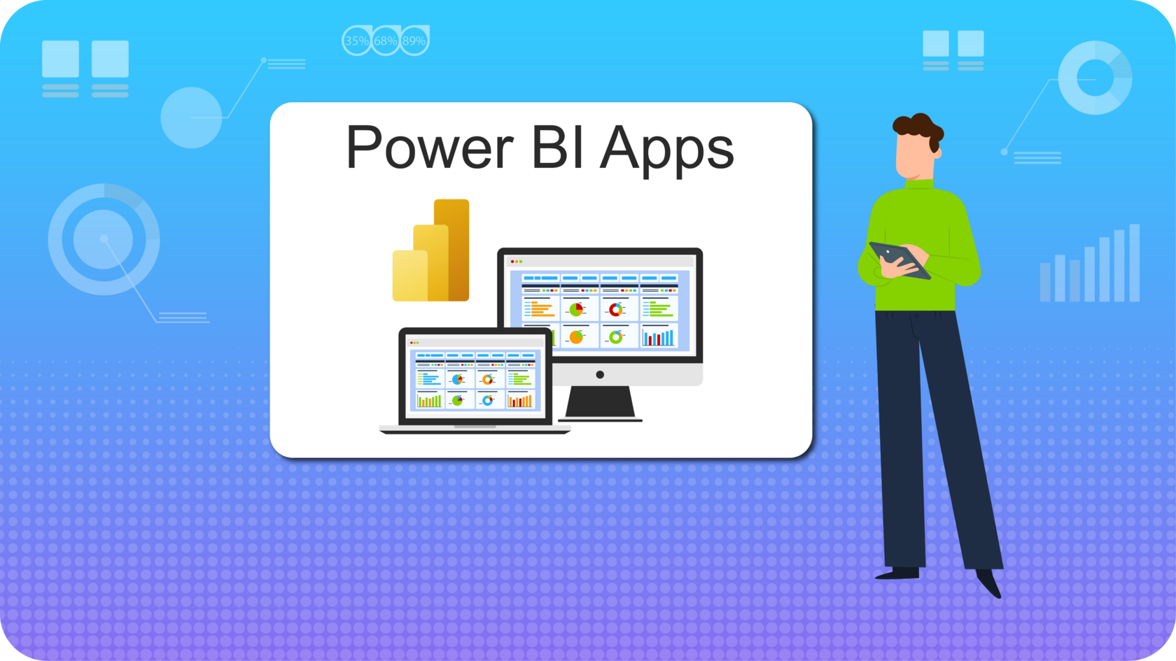 power bi and power apps