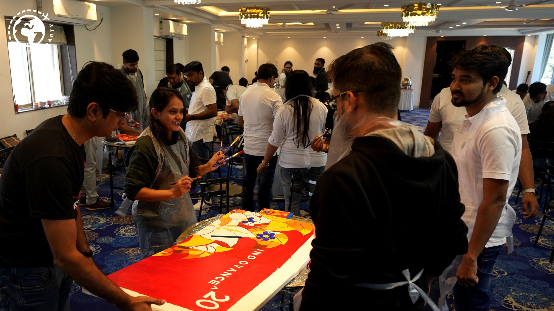 Team Building Painting Activity