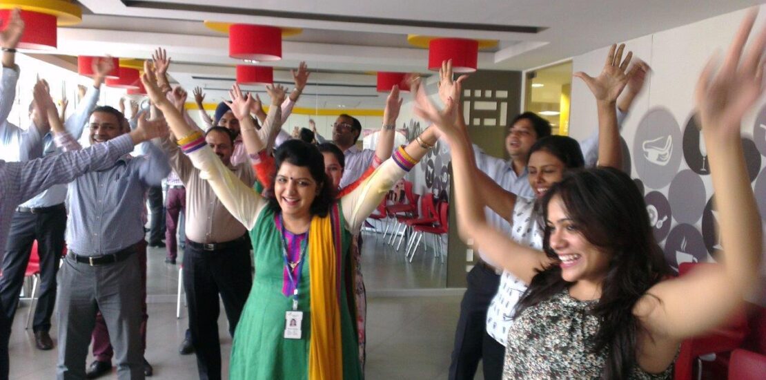 Office Laughter Yoga