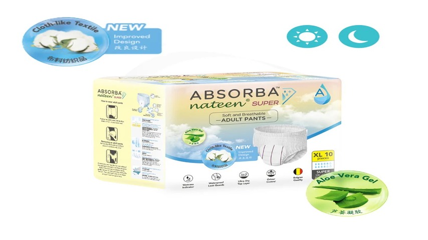 Absorba diapers pants