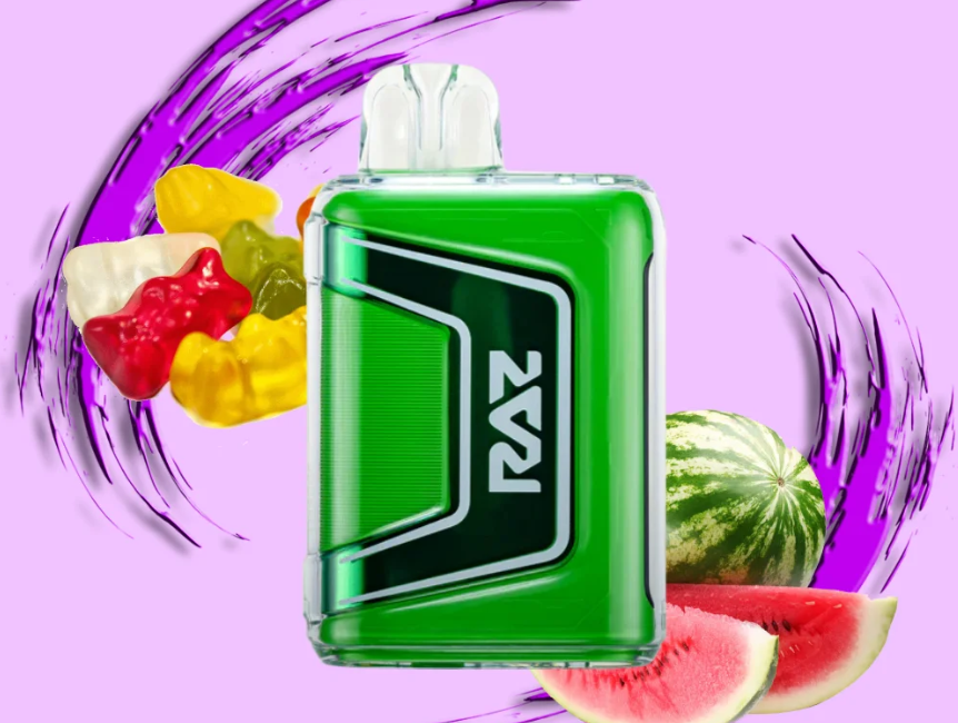 raz vape white gummy watermelon