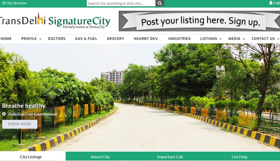 residential property in tronica city ghaziabad