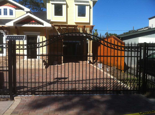 Wrought iron gates