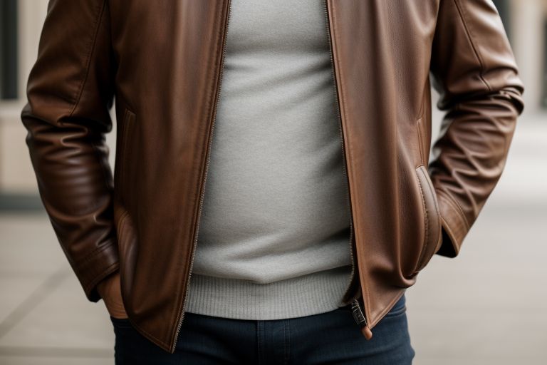 How to Style a Mens Tan Leather Jacket for Every Season