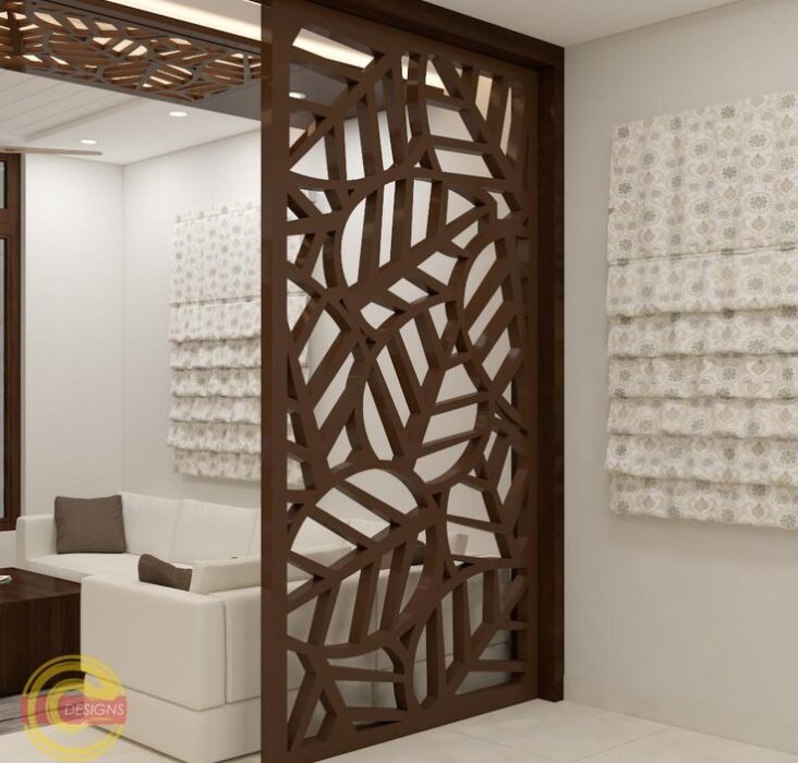 pvd coated wall partition