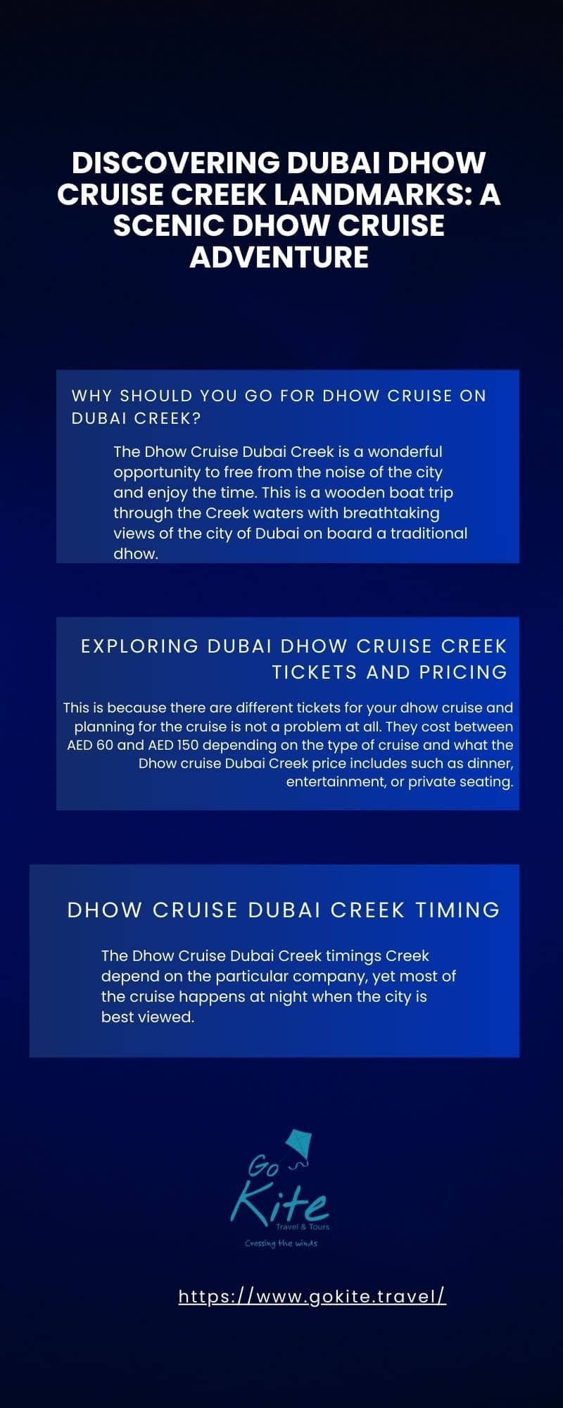 Dubai Dhow Cruise Creek