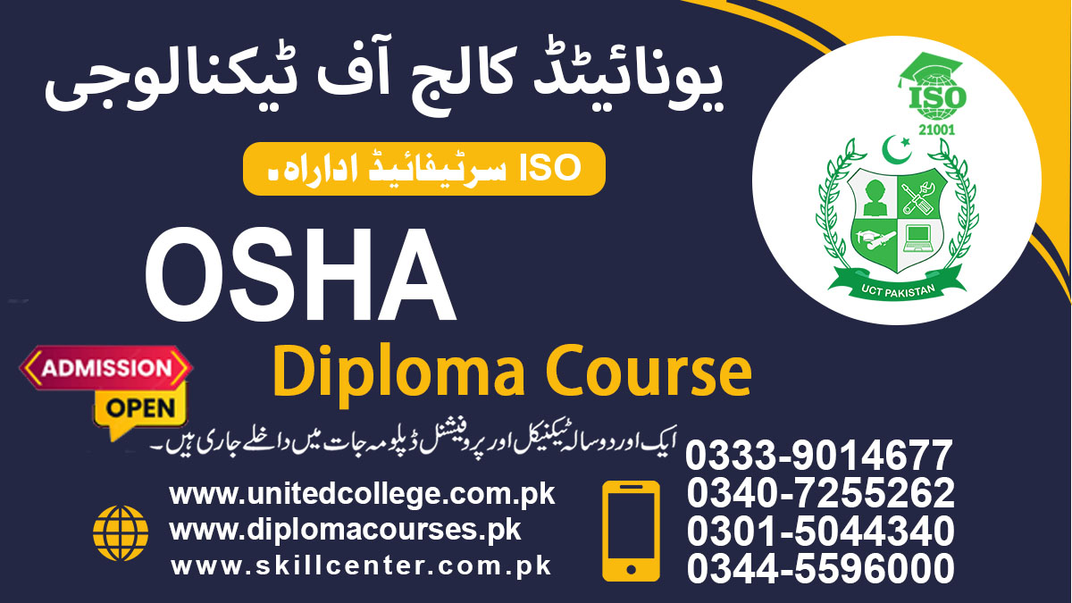 BEST OSHA Course in Rawalpindi Islamabad