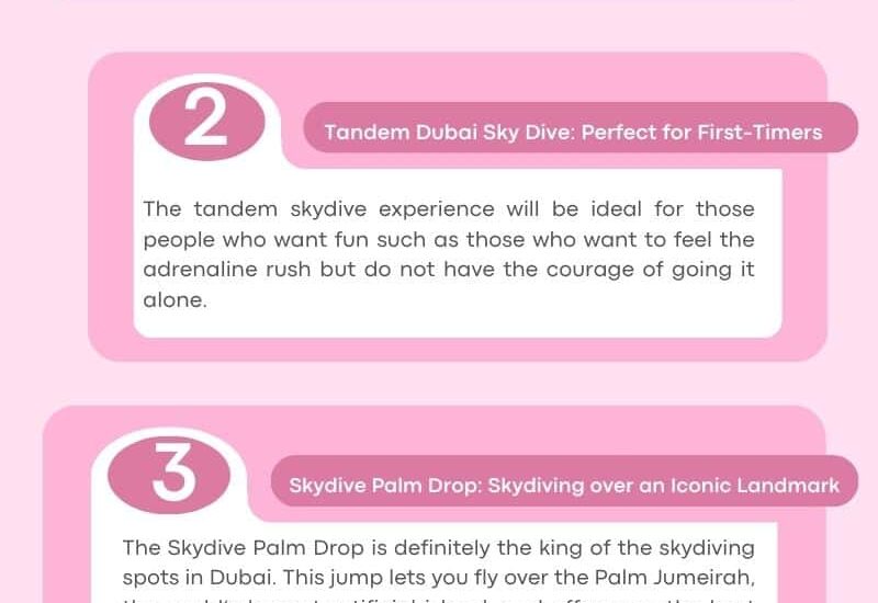 Skydiving in Dubai