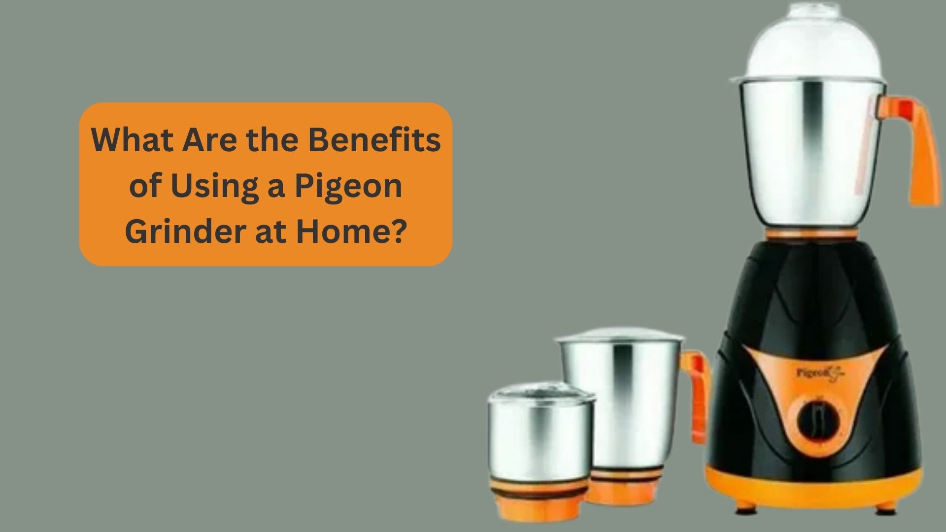 What Are the Benefits of Using a Pigeon Grinder at Home