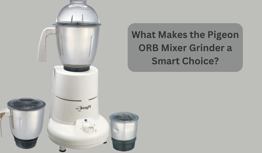 What Makes the Pigeon ORB Mixer Grinder a Smart Choice