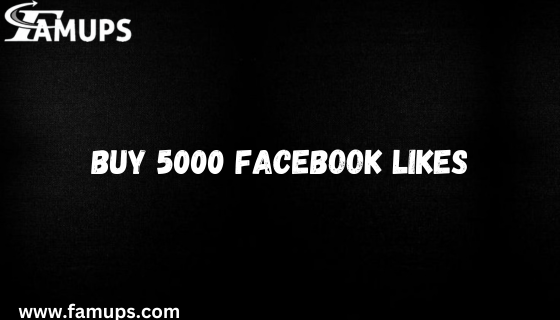 buy 5000 facebook likes