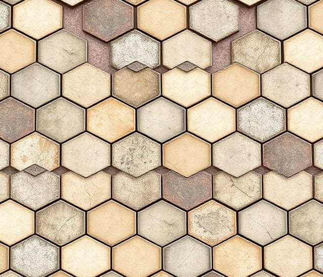 hexagon tiles design