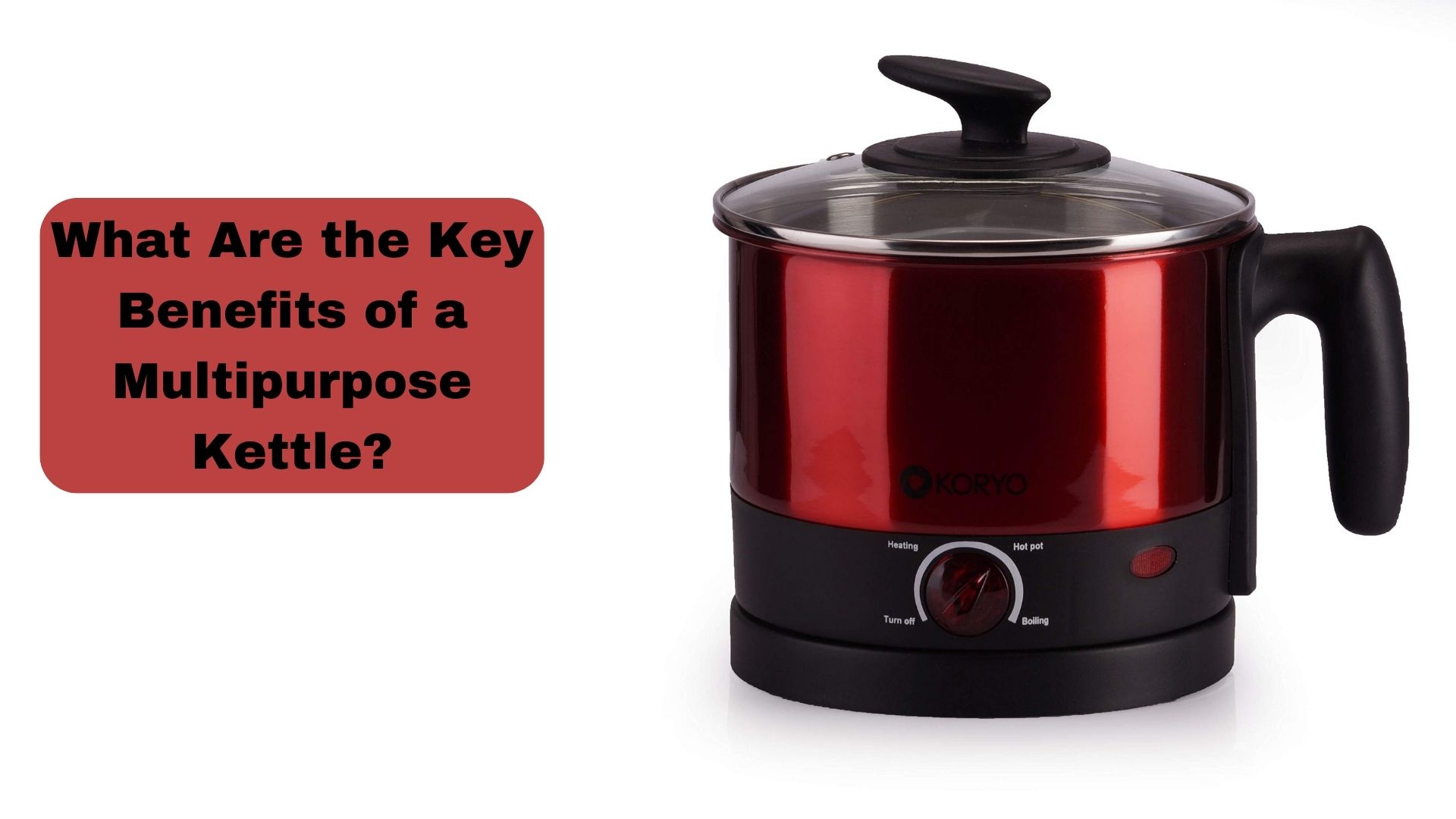 What Are the Key Benefits of a Multipurpose Kettle