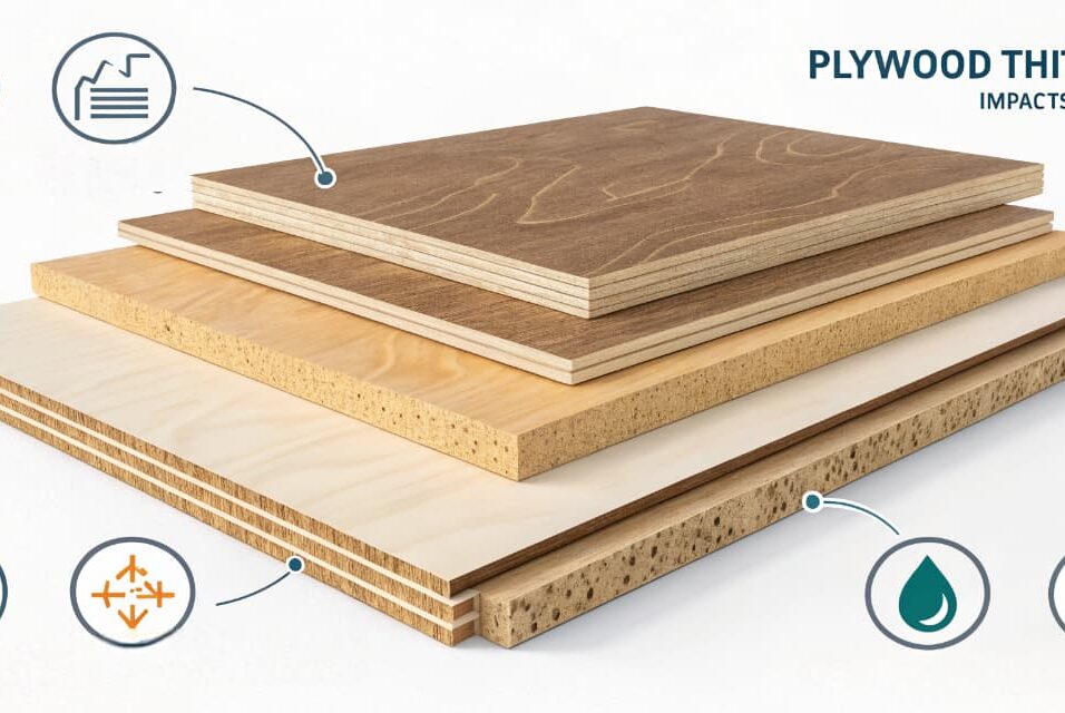 thickness of plywood