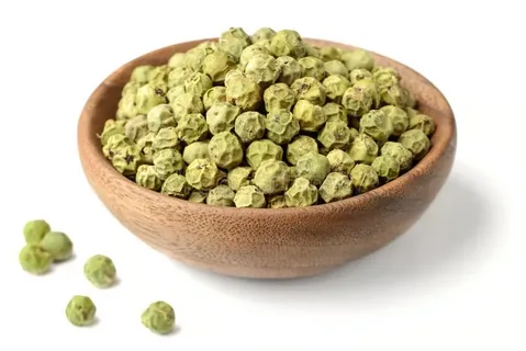 green peppercorns