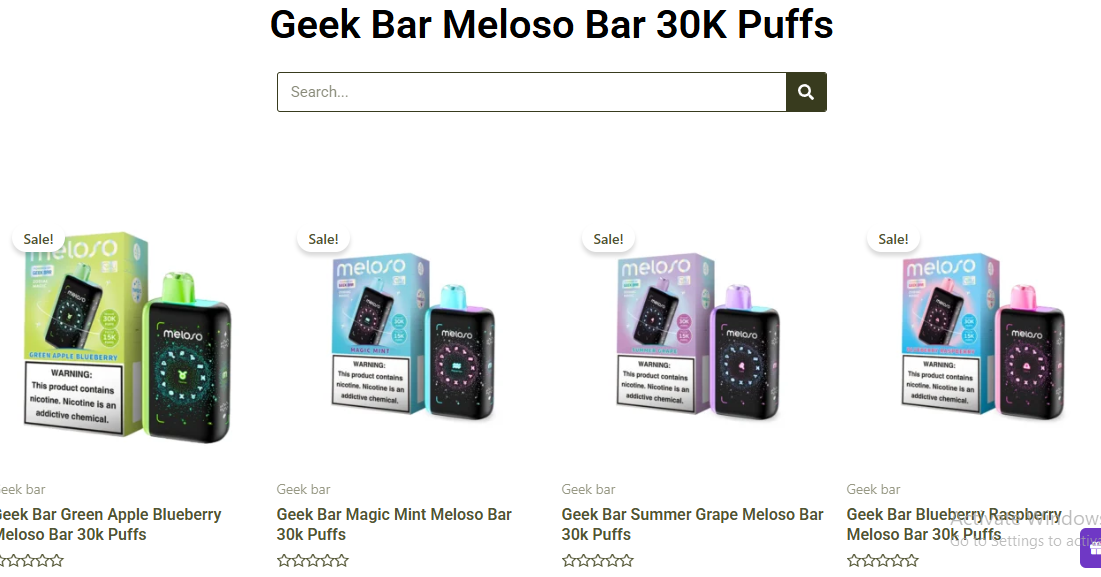 geek bar meloso​