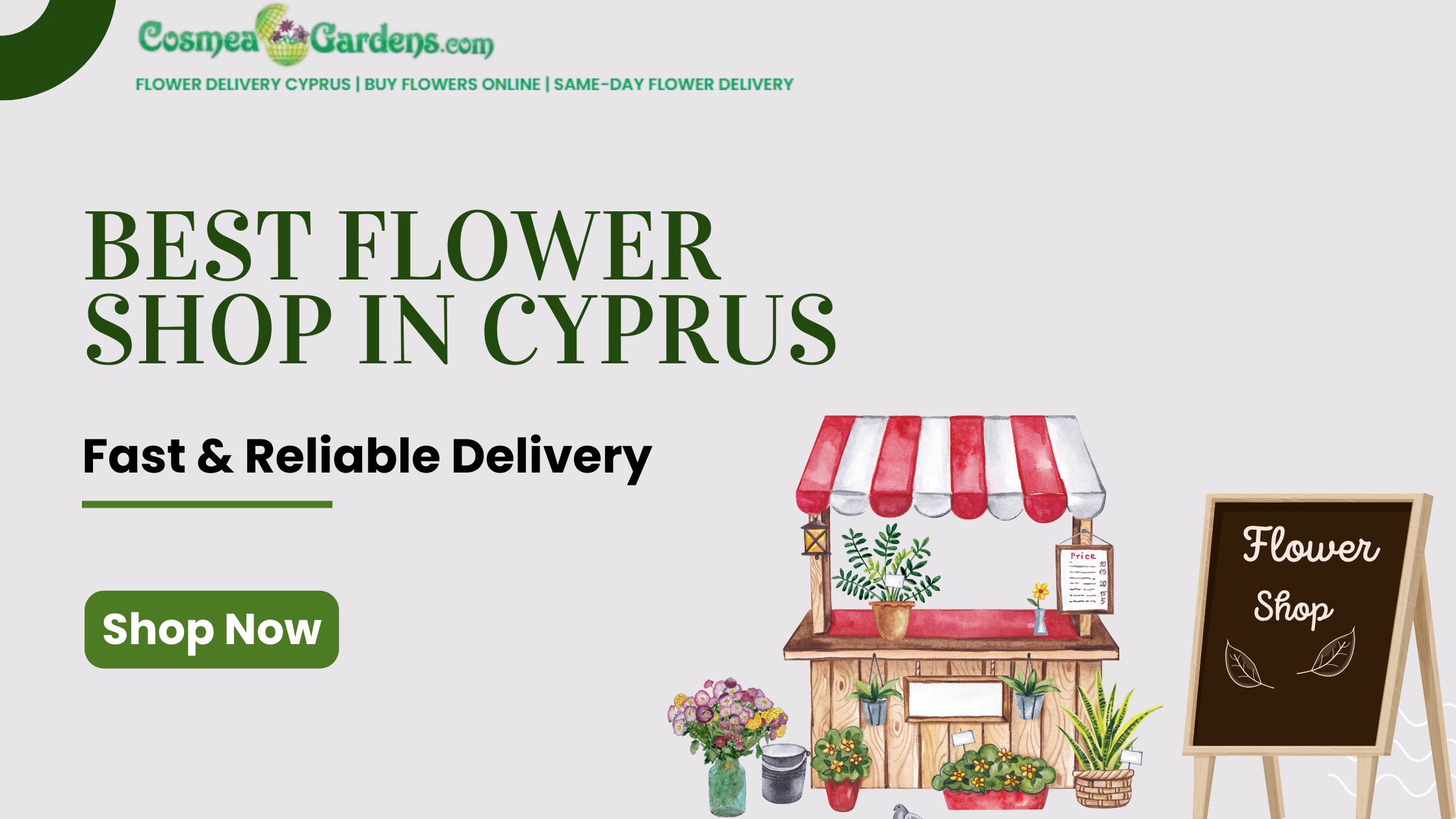 Flower Shop in Cyprus