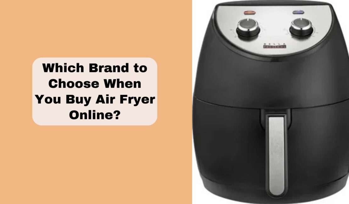 Which Brand to Choose When You Buy Air Fryer Online