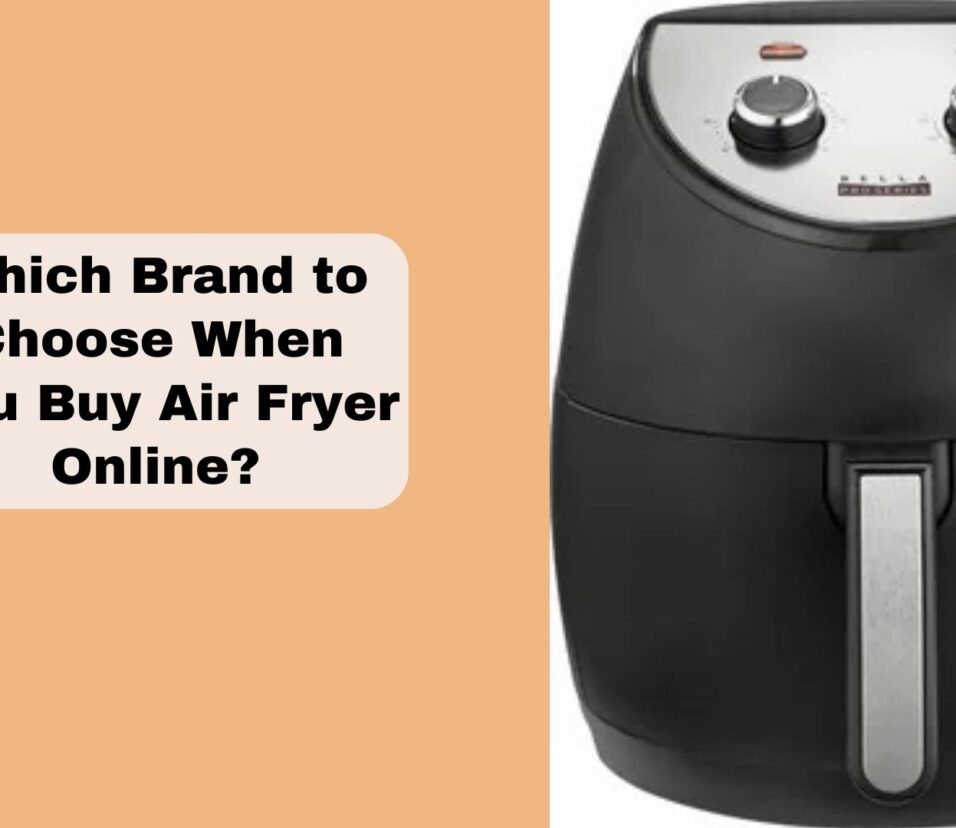 Which Brand to Choose When You Buy Air Fryer Online