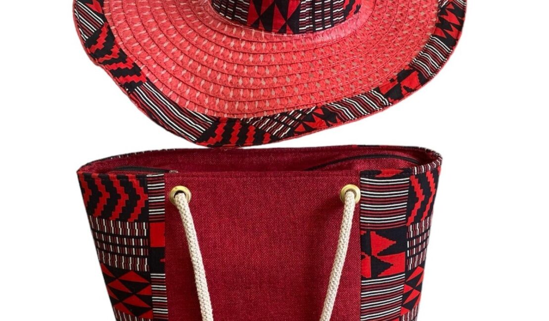 Fashionable hats and handbags