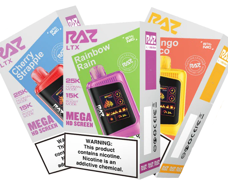 Are you looking for a disposable vape that combines style, performance, and great flavor? The Raz Clear Diamond Flavor DC25000 is here to impress. Made by Raz Vape Flavors, it delivers a premium vaping experience with smart features and long-lasting use.