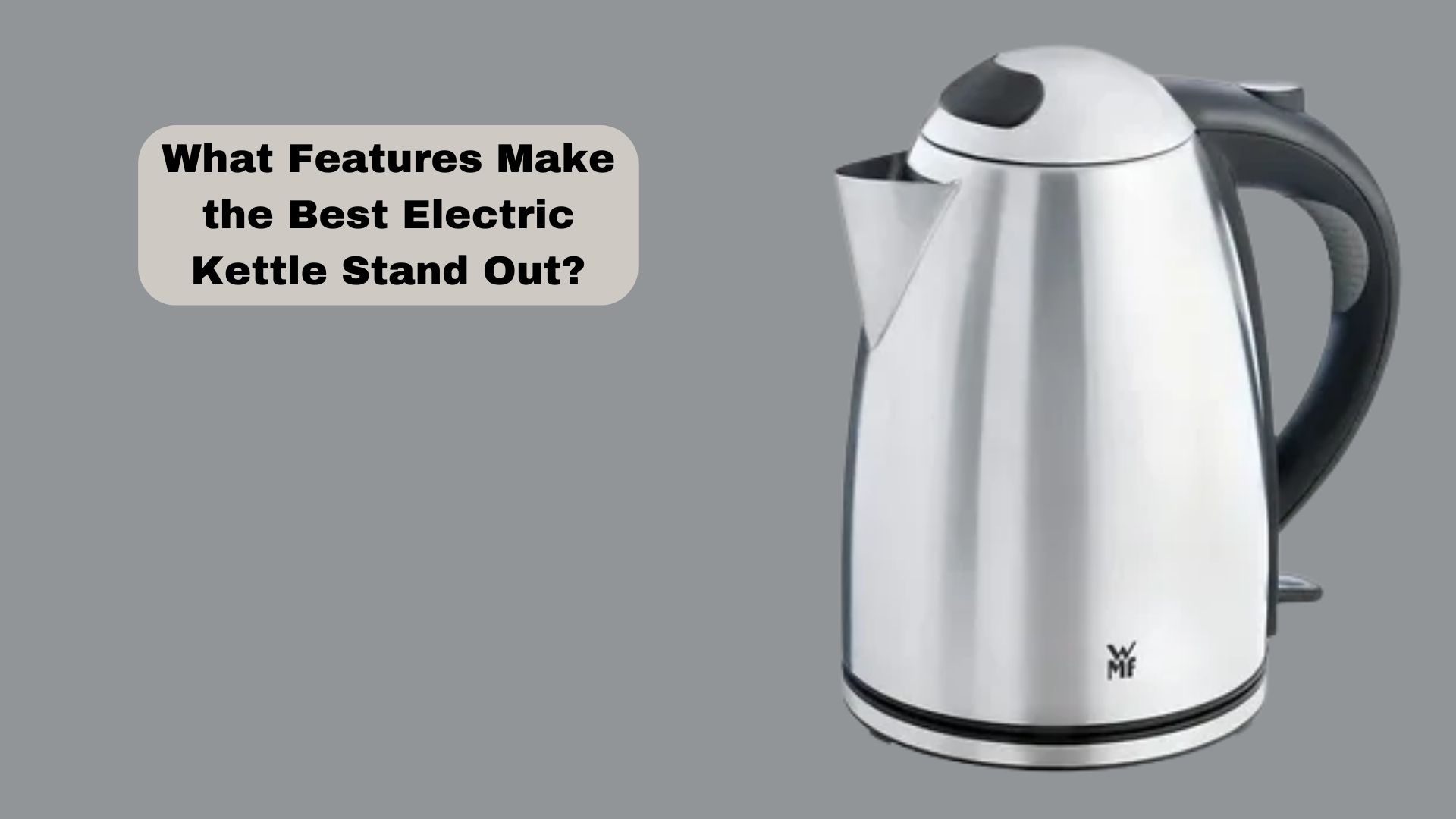 What Features Make the Best Electric Kettle Stand Out