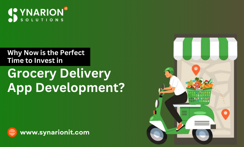 Grocery Delivery App Development