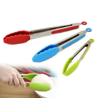 are silicone tongs safe