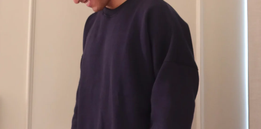 navy blue sweatshirt mens