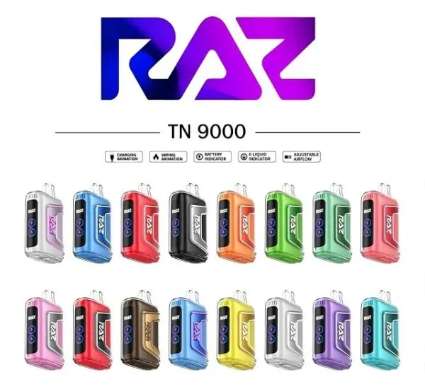 Experience an extraordinary blend of vibrant flavors with the Strawberry Orange Mango RAZ Vape which is a brilliant product from Raz TN9000 Disposable Vape Lineup. This disposable vape offers a delightful fusion of three beloved fruits, creating a smooth and invigorating vaping experience that satisfies both the palate and the senses.