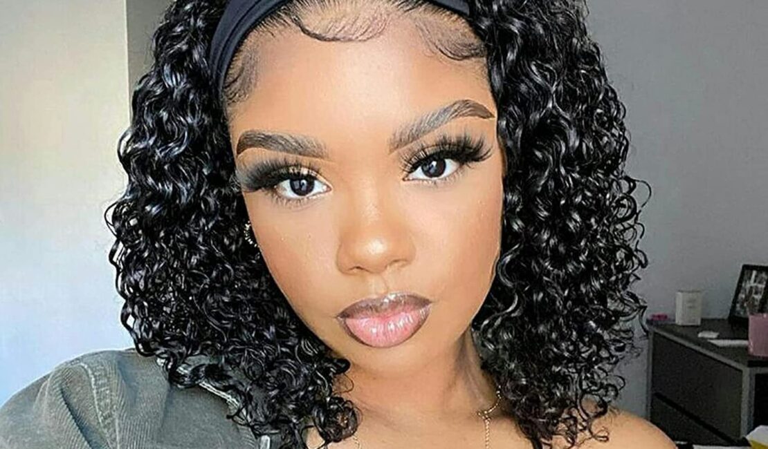 Headband wig for women